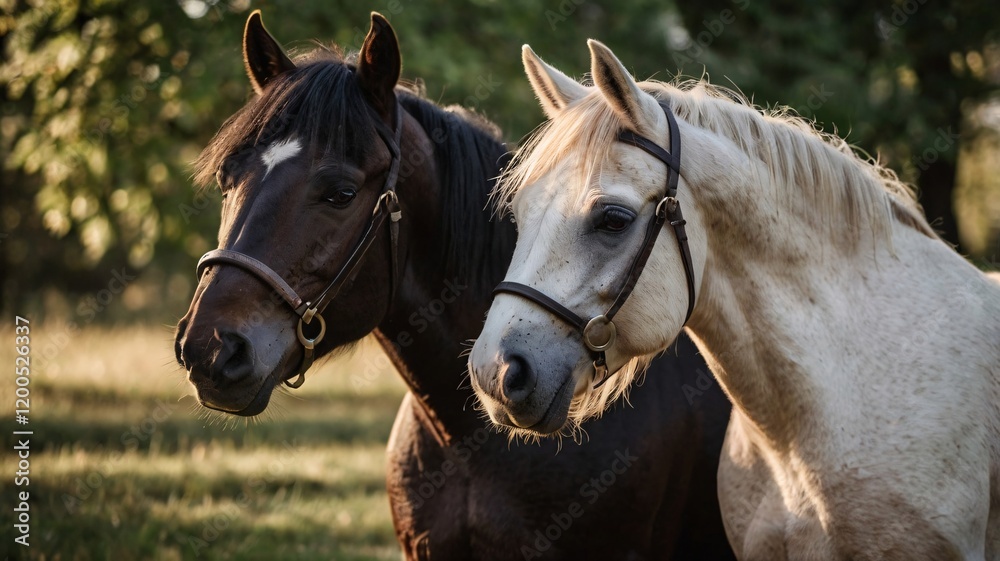 Obraz premium horses