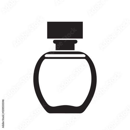 Perfume bottle vector 