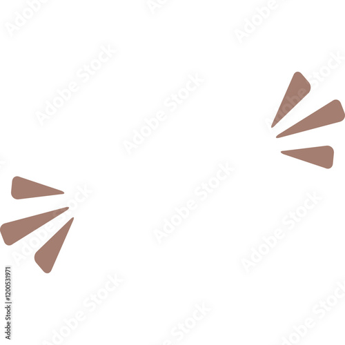 Sunburst doodle vector