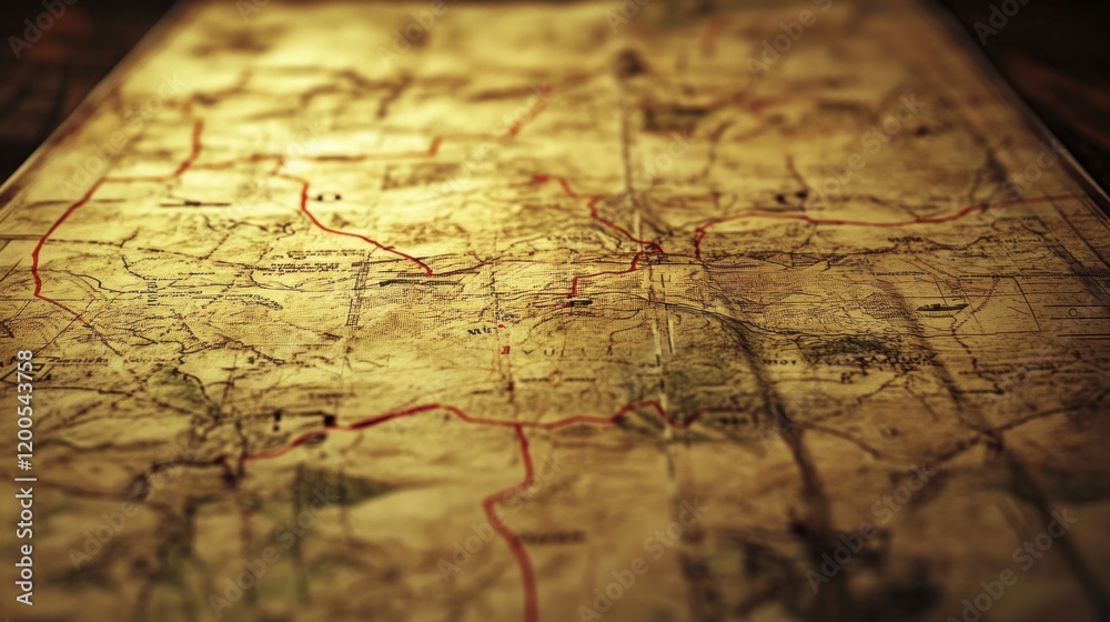 Antique Map: A Journey Through Time Antique Map: A Journey Through Time