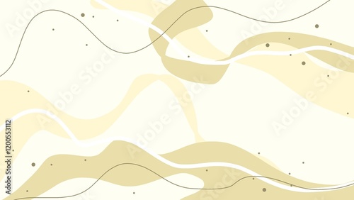 Creative abstract background with waves. Pastel color template for powerpoint, ppt, celebration, branding, banner, flyer, cover, business card, poster, sales, wall art, promotion, magazine and print.