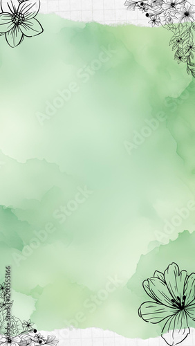 Brown Vintage Aesthetic Scrapbook Background Instagram Story  