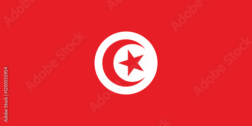 Tunisia National Flag