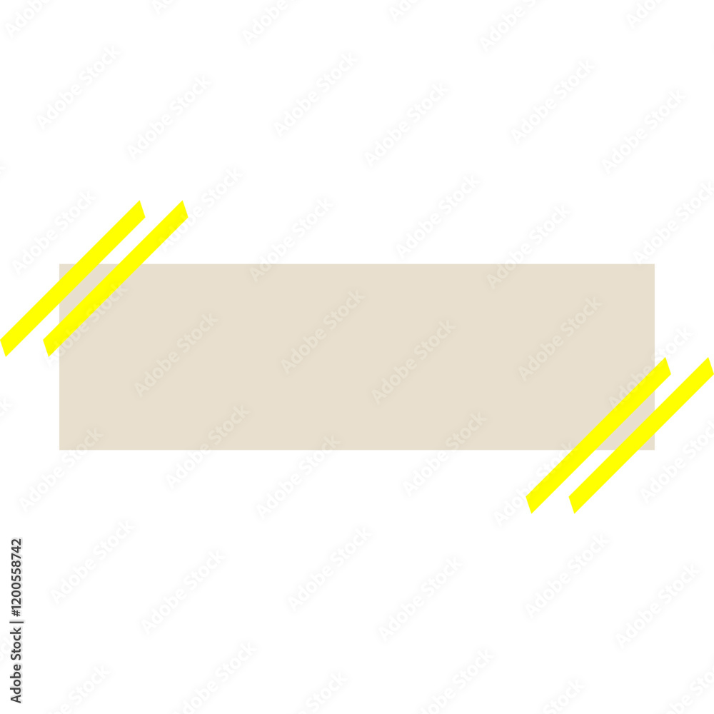 Obraz premium Modern text box vector