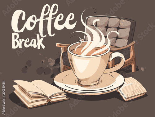 Coffee Indulgence: A Moment of Serenity with a Brew and a Book