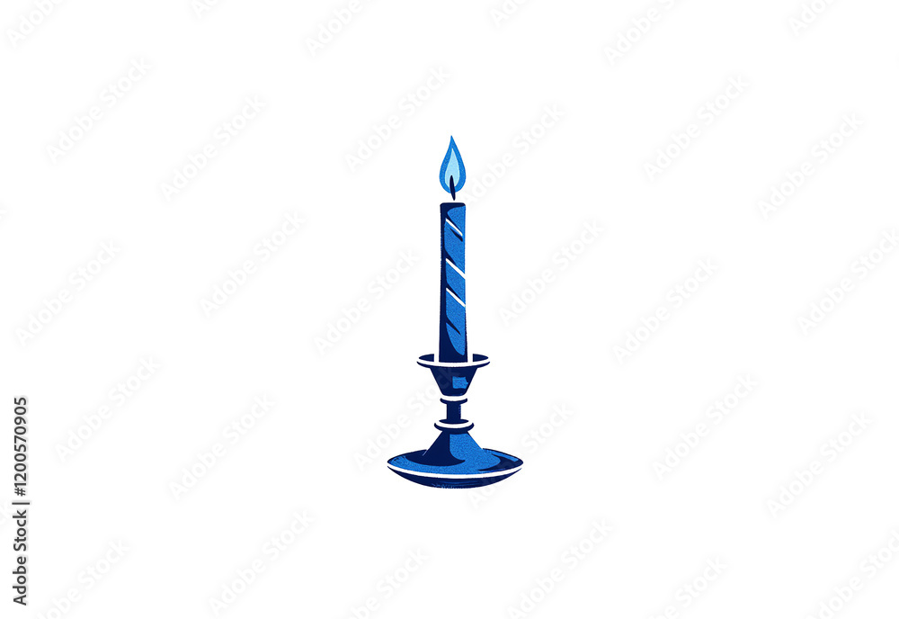 Contemporary Blue Graphic of Unusual Candlestick Pattern: Bright Print with Simple Lines on White Background, A Must-Have for Art Collectors Contemporary Blue Graphic of Unusual Candlestick Pattern: Bright Print with Simple Lines on White Background, A Must-Have for Art Collectors