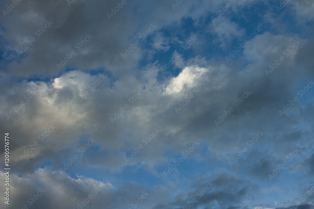 Fototapeta premium blue sky with clouds