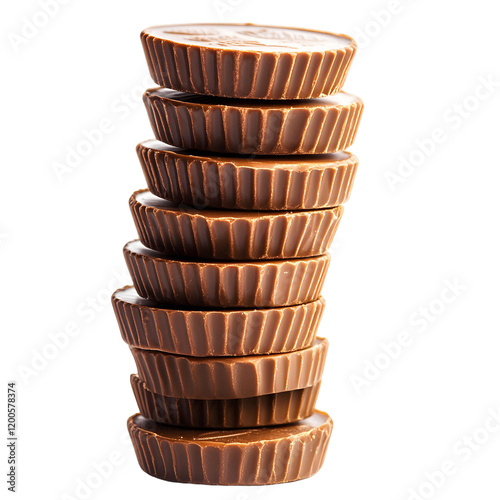 Stack of Reese's peanut butter cups