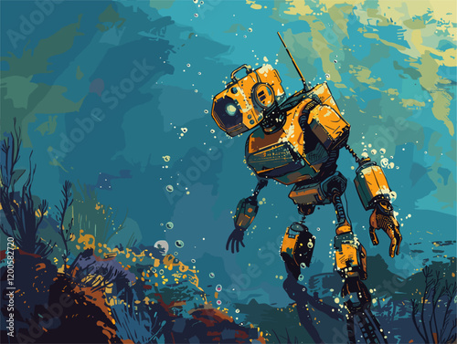 Underwater Robotic Explorer: A Journey to the Oceanic Depths