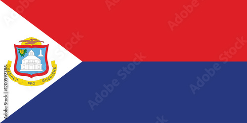 Sint Marten National Flag