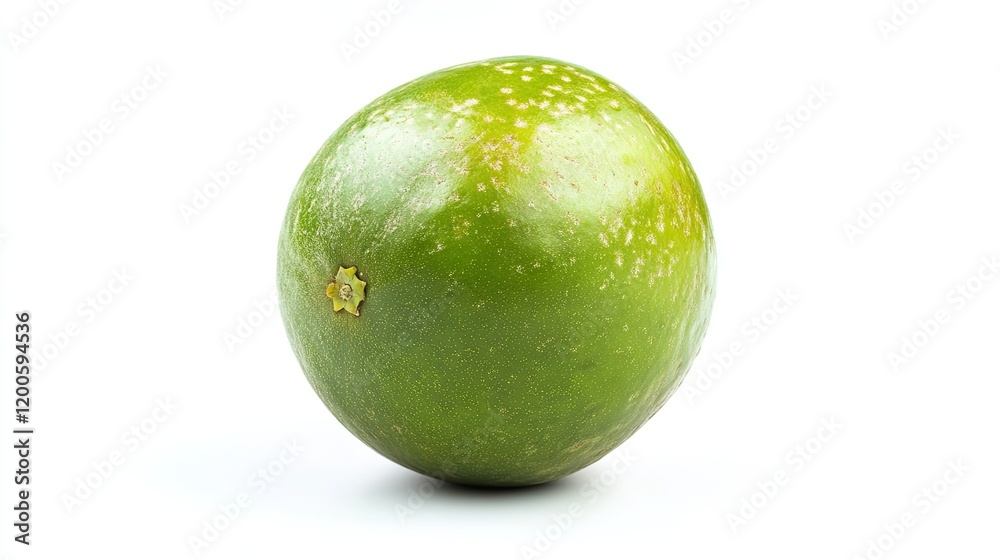 Fresh green lime, isolated on white background, healthy food, citrus Fresh green lime, isolated on white background, healthy food, citrus