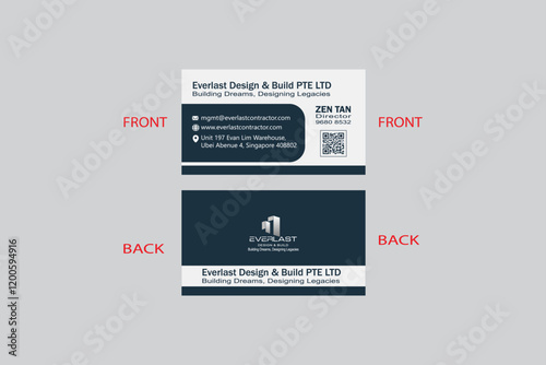 Customizable Sleek and Professional Business Card Templates