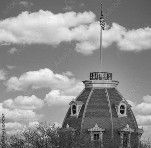 Domed building on Randalls Isalnd photo