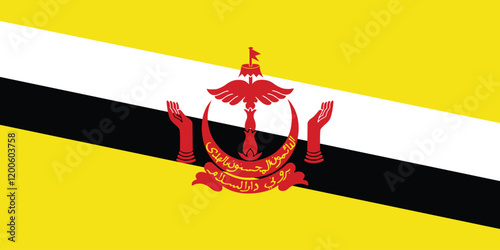 Brunei National Flag