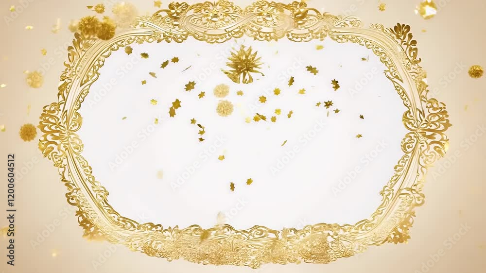 d pour vierge une fete decoration doree invitation avec nouvel blanche carte du new year evening eve card invitation background white gold white gold gilt table star dinner party portrait format