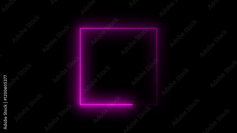 Light frame. Glow effect. Glowing lines. LED glare tape. Shining neon streaks. neon light frame animation background 4k. Light frame. Glow effect. Glowing lines. LED glare tape. Shining neon streaks. neon light frame animation background 4k.