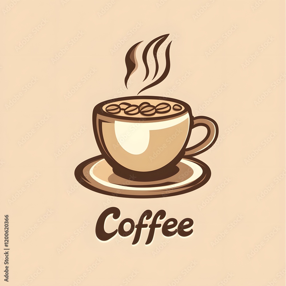 Obraz premium Coffee Icon illustration.