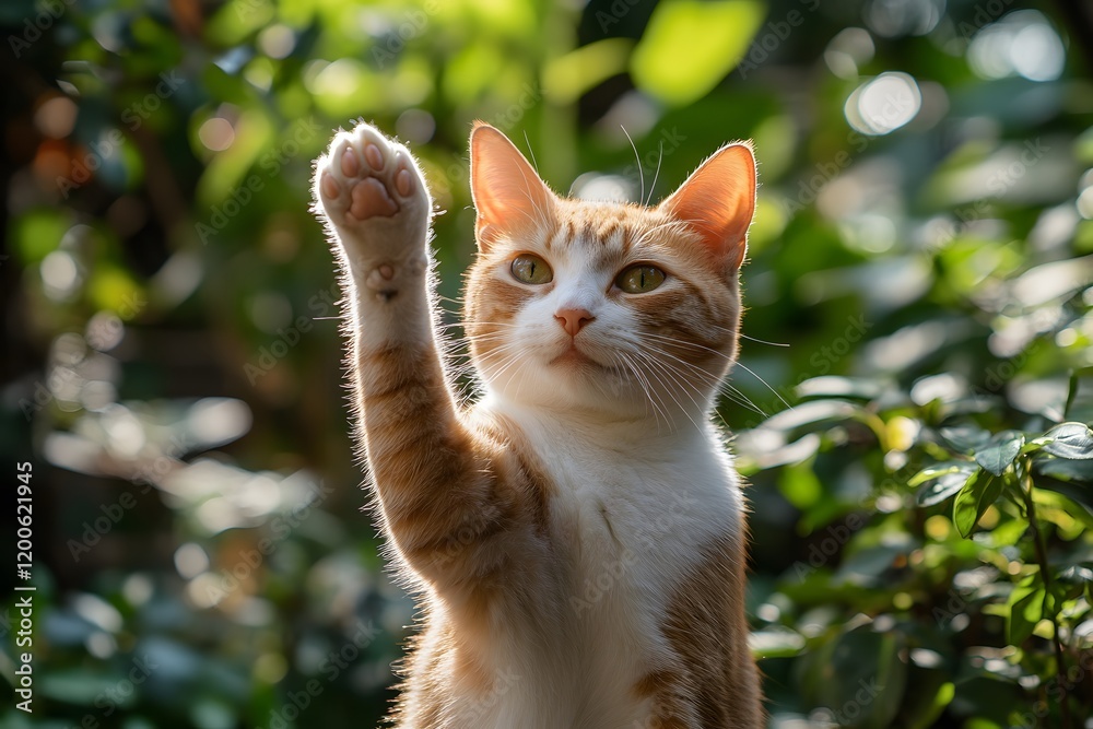 a cute cat. a cute cat.