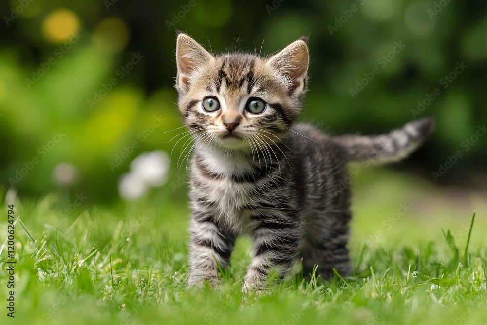Obraz premium a cute cat.