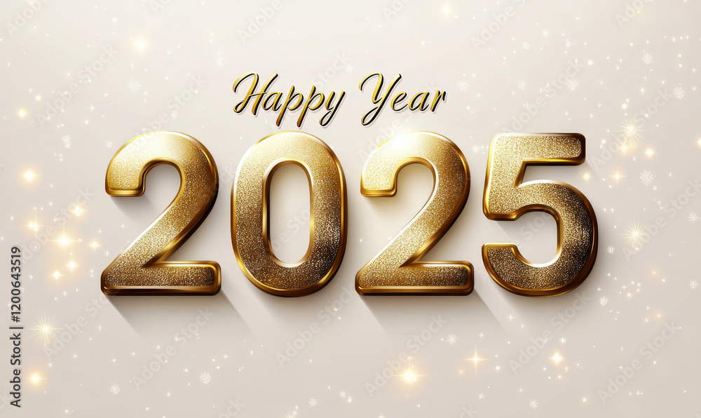 Background of 2025 New Year greeting card Background of 2025 New Year greeting card