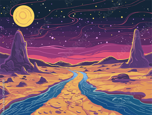 Timeless Path: Journey Through Centuries in a Single Glance