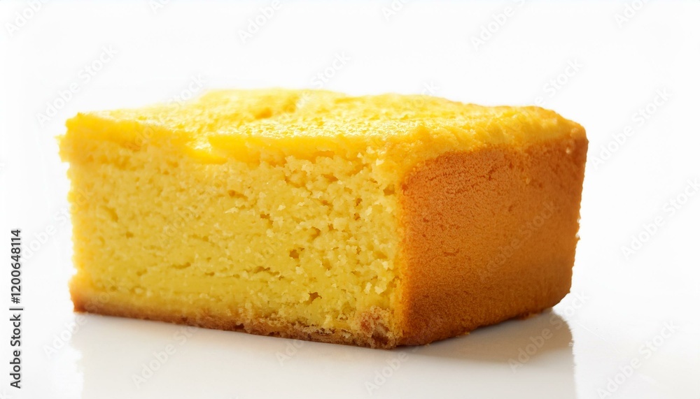 Golden-yellow cornbread, a delightful treat. Golden-yellow cornbread, a delightful treat.