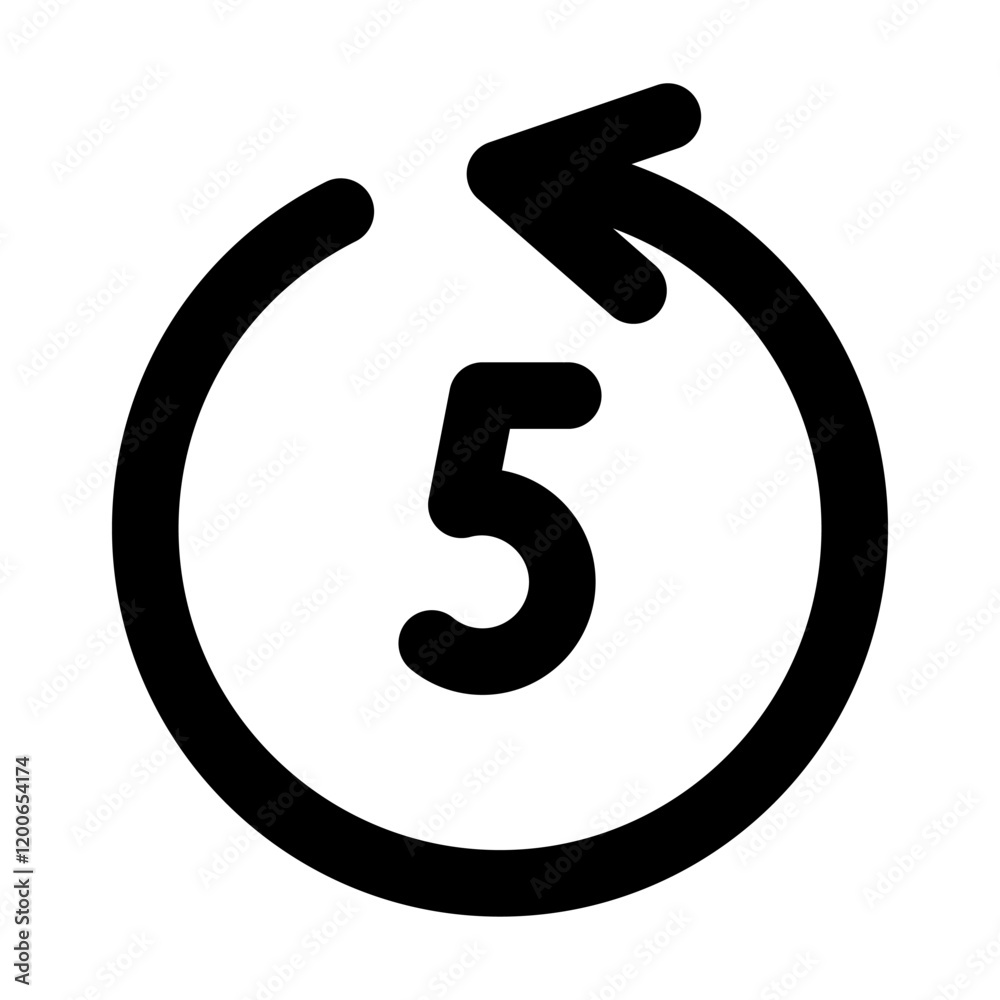 5 10 15 second forward backward vector illustration style 5 10 15 second forward backward vector illustration style