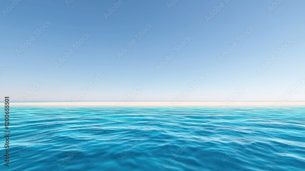 Fototapeta premium Serene ocean view