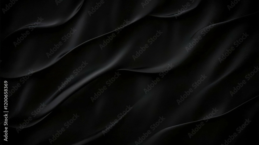 Obraz premium Stunning Black Fabric Texture Design