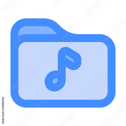 Note Music icon vector illustration style