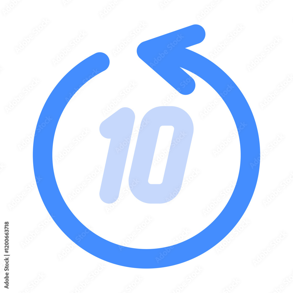 5 10 15 second forward backward vector illustration style 5 10 15 second forward backward vector illustration style
