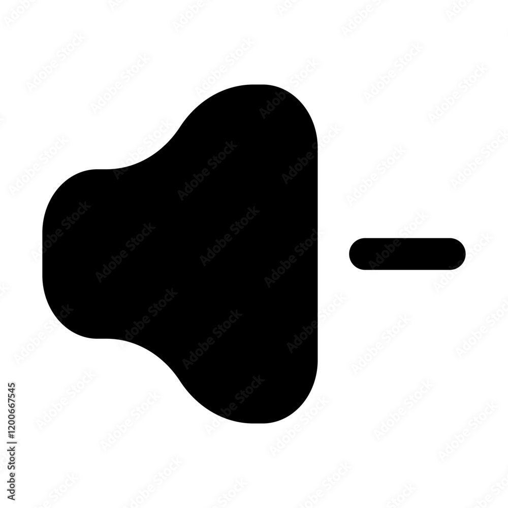 volume down icon vector illustration style volume down icon vector illustration style