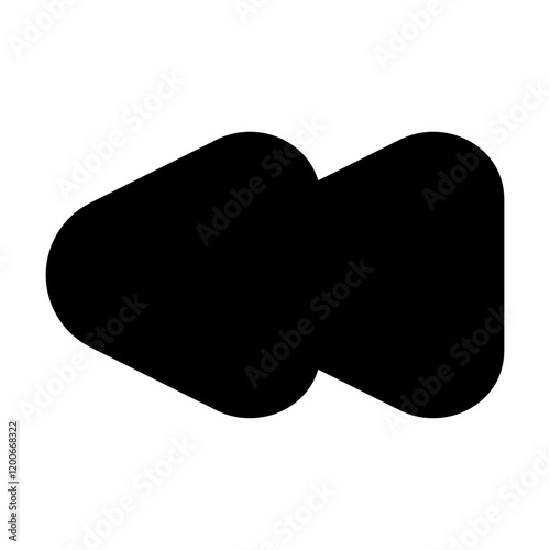 backward forward icon vector illustration style