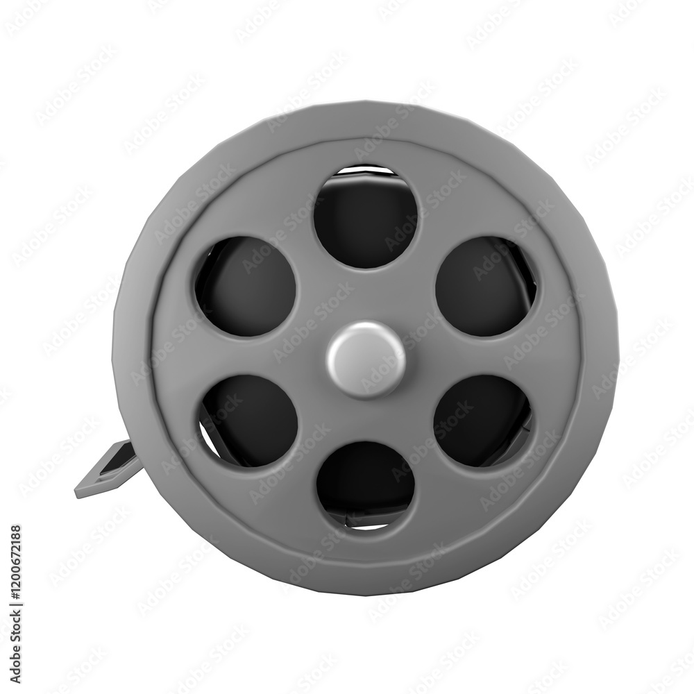 3d render illustration of photo film roll 3d render illustration of photo film roll