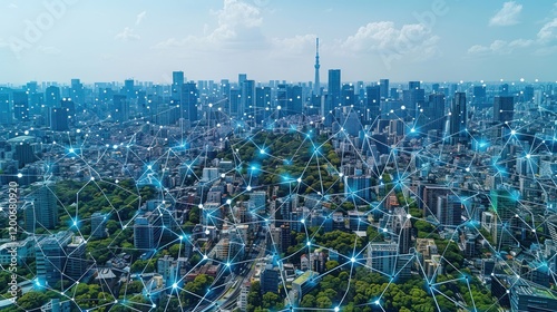 Smart City: Networked Urban Landscape