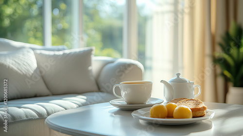Wallpaper Mural Photography of close-up English breakfast on the table. Torontodigital.ca