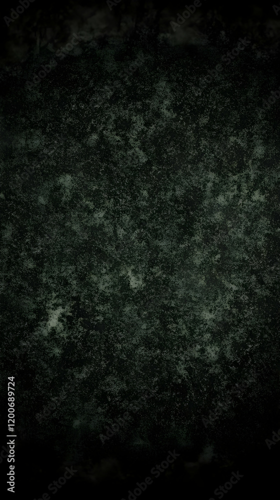 Naklejka premium Dark Grunge Texture Background with Vignette and Subtle Color Variations.