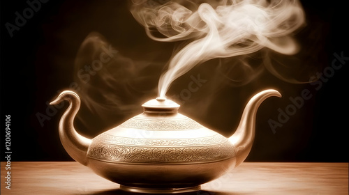 Ornate Teapot Emits Enchant...