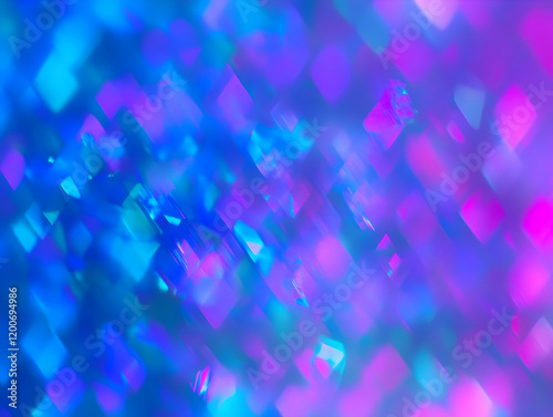Abstract Background Blurs with Blue and Pink Colors Dynamically and Smoothly