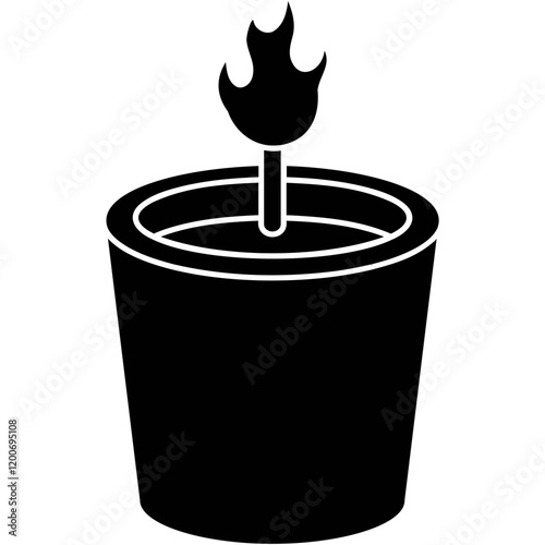Scented Candle Icon