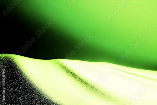 Abstract Green Background F...