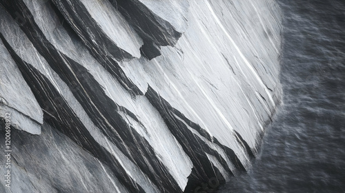 Striated Rock Formation Mee...