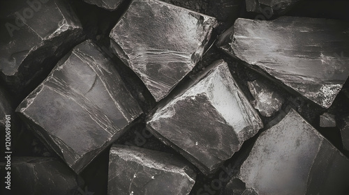 Dark Gray Rock Formations C...