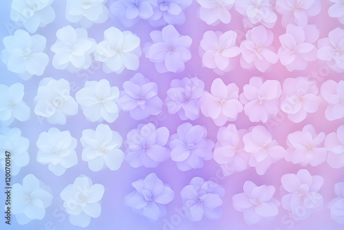 Pastel Floral Background Di...