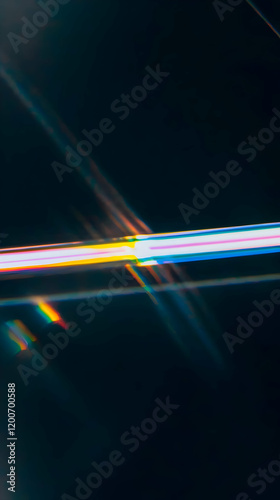 Abstract Light Streaks Blur...