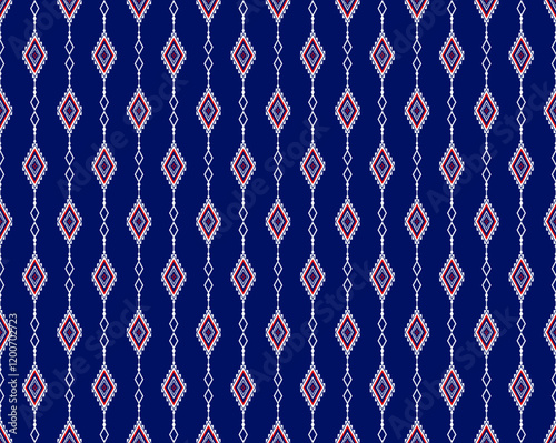 Geometric ethnic oriental seamless pattern traditional Design for background, carpet, wallpaper, clothing, wrapping, Batik, fabric, Vector, illustration, embroidery style, Sadu