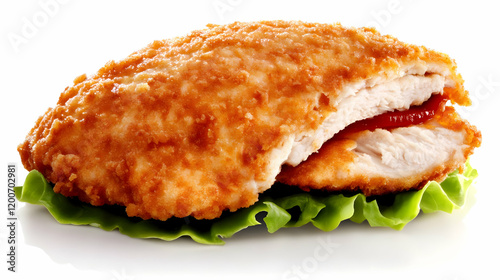 Crispy Fried Chicken Cutlet...