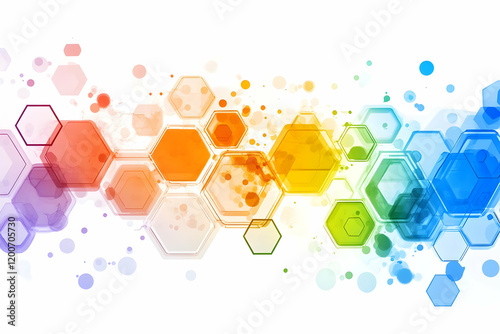 Abstract Background with Co...