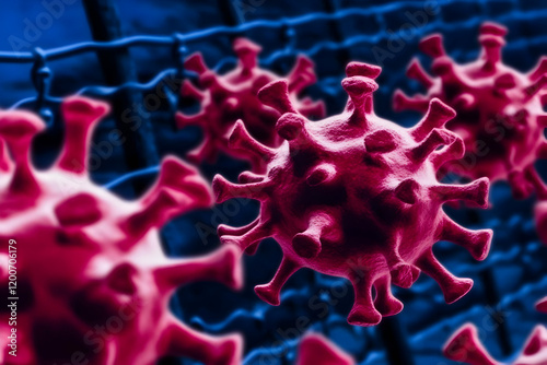 Microscopic View of 3D Rend...