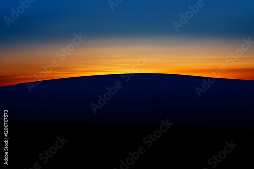 Silhouetted Hill Meets Vibr...